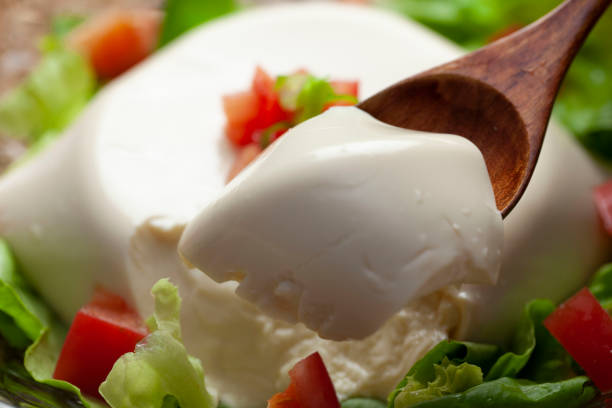 istock Tofu Salad with Tomatoes and Leafy Greens 1293977975