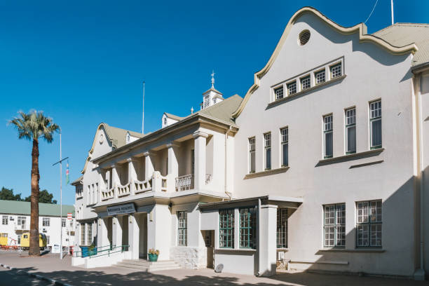 istock Windhoek Train Station in Namibia, Africa 1293984306
