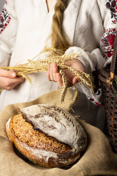 istock Homemade unleavened bread. Home traditions. 1293986398