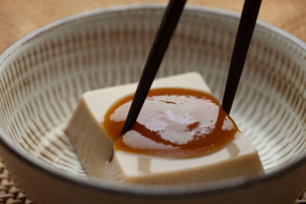 istock Sesame Tofu with Miso Sauce 1293991143