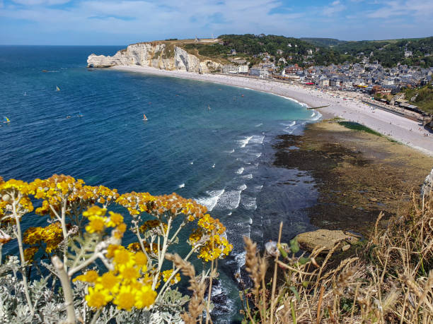 istock Seafront - Etretat, France 1293995214