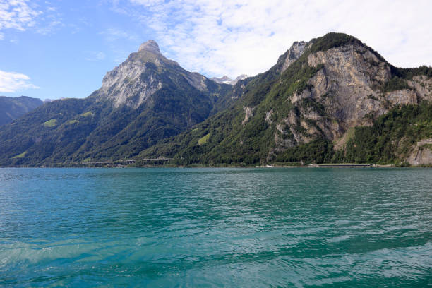 istock Large mountains on Lake Lucerne, Vierwaldstattersee 1294003962