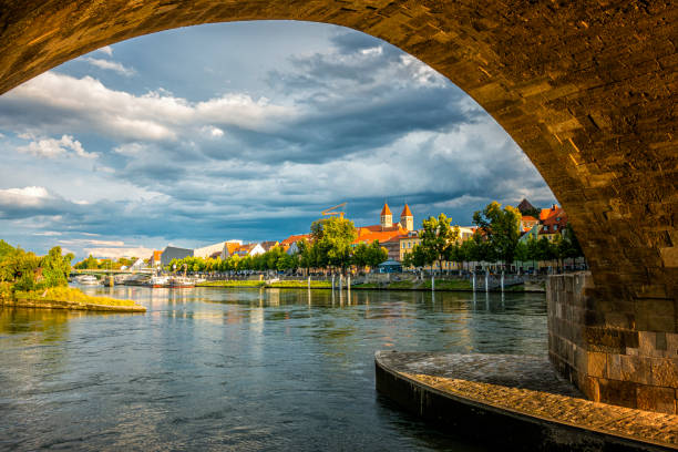 old stone bridge Regensburg