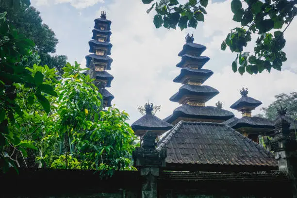 Photo of Traditional Balinese Hindu temple in Indonesia