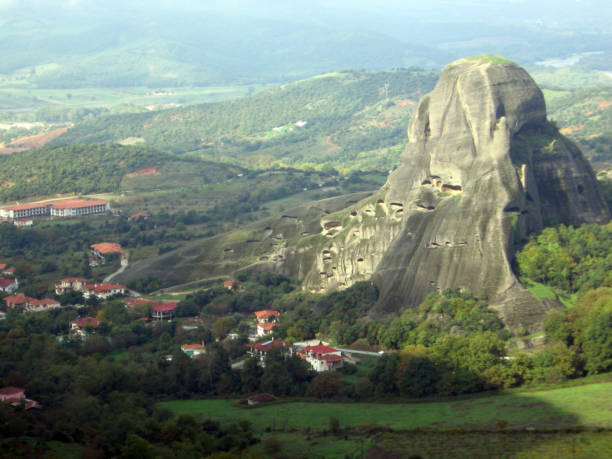 istock Panoramic view of Meteora Kalambaka Greece 1294014576
