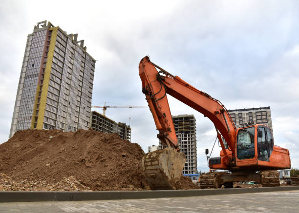 istock View of a large construction site where earthmoving equipment 1294033860