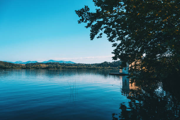 istock View of Banyoles Lake, in Gerona (Catalonia, Spain) 1294035149