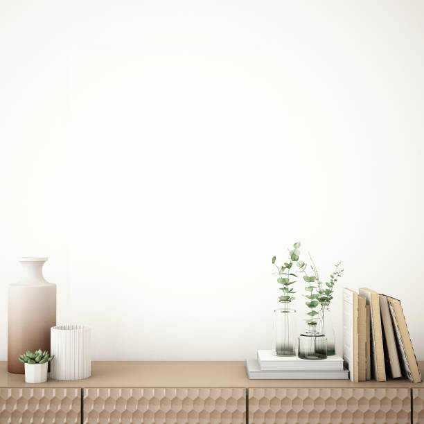 istock Interior in living room in contemporary style,3d illustration,3d rendering 1294041145