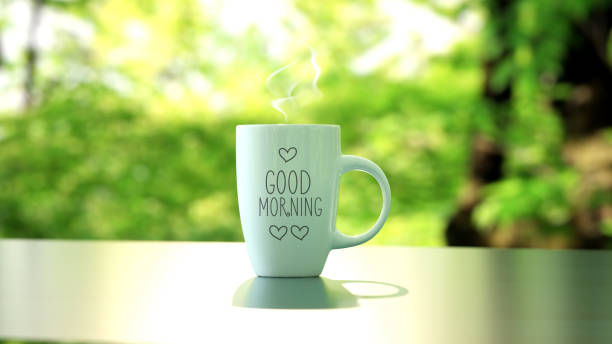 istock Good Morning Greeting a Cup Of Coffee 1294041339