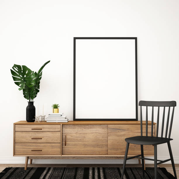 istock Interior in living room in contemporary style,3d illustration,3d rendering 1294041936