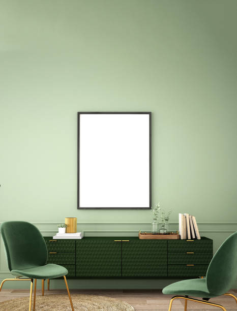 istock Interior in living room in contemporary style,3d illustration,3d rendering 1294042034