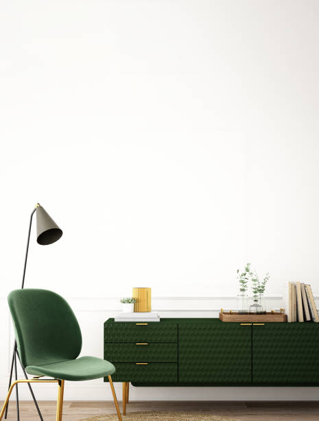 istock Interior in living room in contemporary style,3d illustration,3d rendering 1294042055
