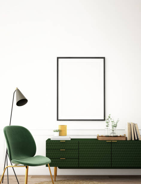 istock Interior in living room in contemporary style,3d illustration,3d rendering 1294043086