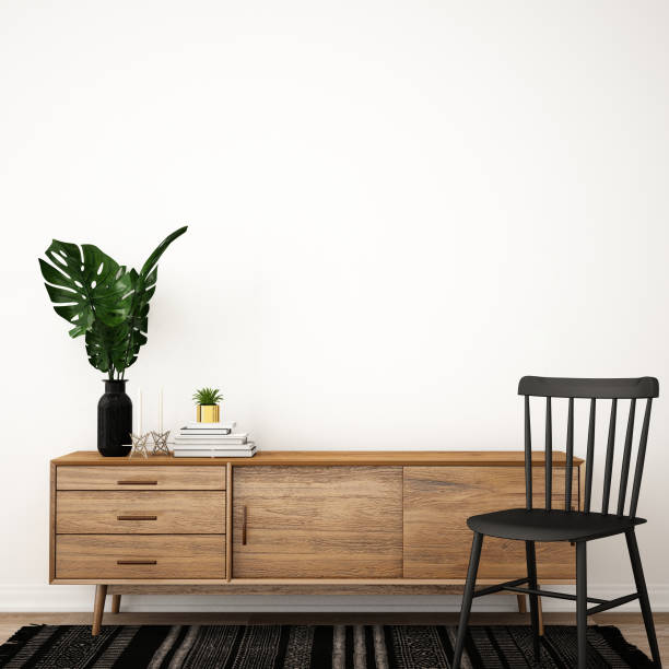istock Interior in living room in contemporary style,3d illustration,3d rendering 1294043225