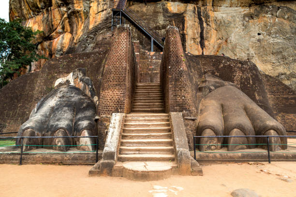 istock Lions Paw Rock at Lion Rock 1294043230