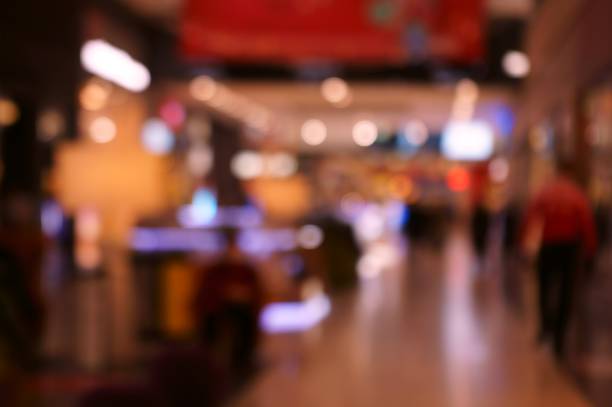 istock Blurred background. Shopping center gallery. 1294044254