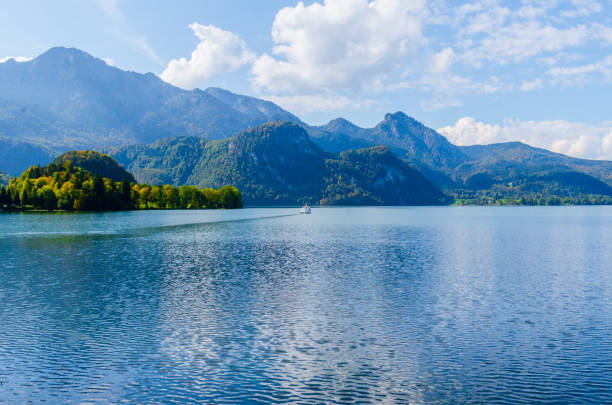 istock Lake Kochel with Herzogstand in Background 1294044467