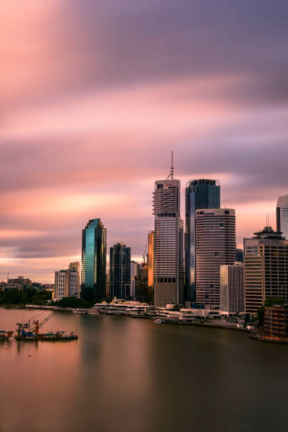 Brisbane River at sunrise