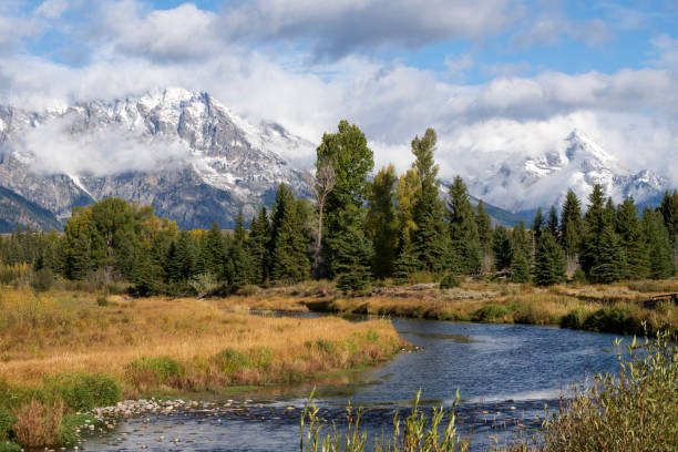 istock Scenic landscape at Schwabachers Landing 1294056693