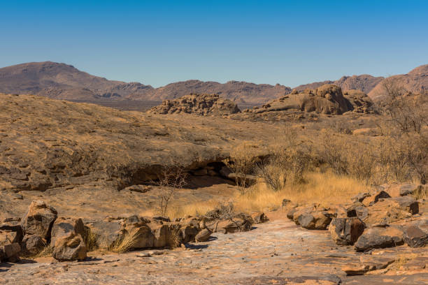 istock massive granite rock formation in the Erongo Mountains, Namibia 1294059971
