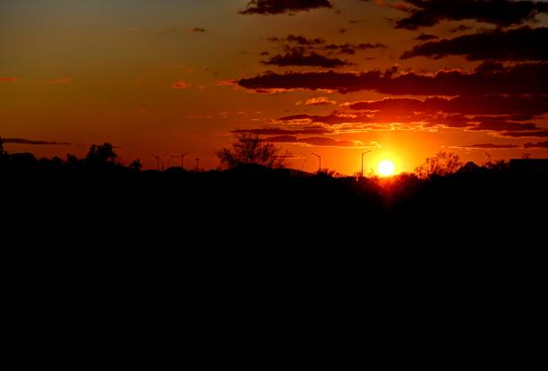 istock Dramatic sunset in Scottsdale Arizona 1294065564