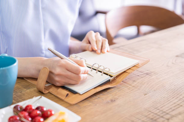 istock women ,schedule book, business, hands 1294069884