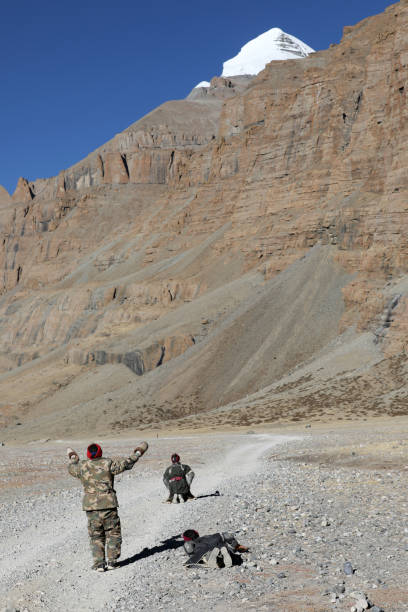 istock Pilgrim on the way to Mount Kailash, Tibet 1294069909