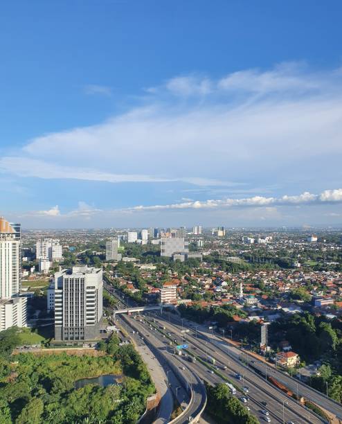 istock Blue Sky in South Jakarta 1294075111