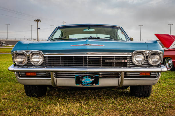 Daytona Beach, FL - November 29, 2020: 1965 Chevrolet Impala SS at a local car show.
