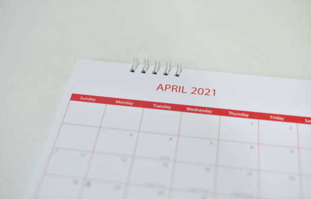 istock Calendar 2021 in planning concept. 1294080307