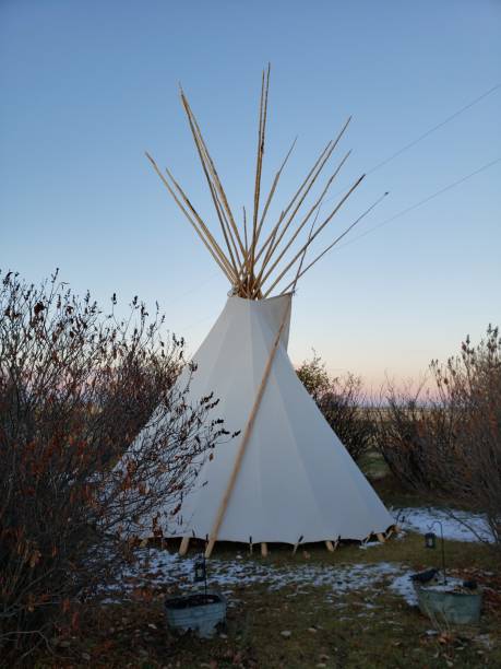 istock Indigenous North American people's teepee 1294081033