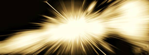 istock 3D illustration of abstract rays with the concept of science technology 1294092492