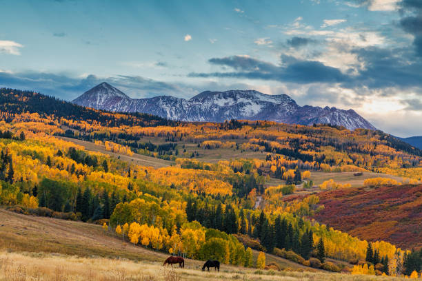 istock Mount Wilson in Colorado at autumn 1294094740