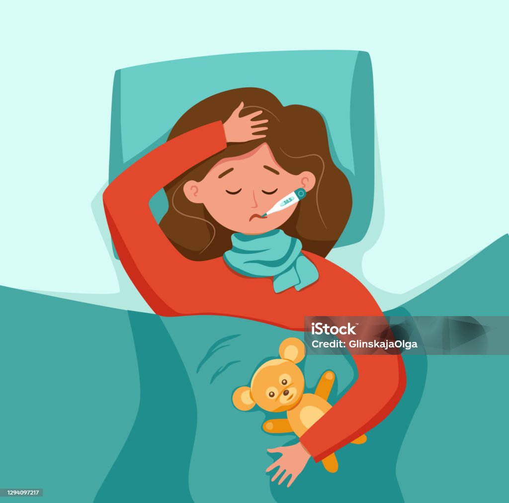 Ððµñðññ Stock Illustration - Download Image Now - Illness, Child, Fever -  iStock
