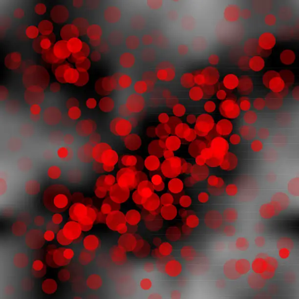Vector illustration of Seamless Coronavirus Background