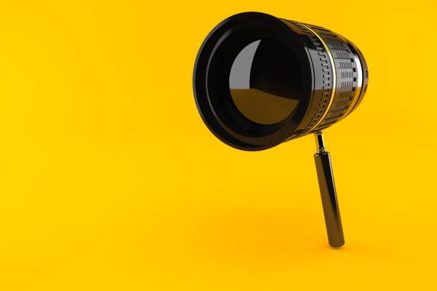 istock Magnifying glass with big lens 1294107111