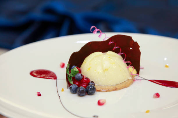 istock Small cute desserts on gala banquet 1294107759