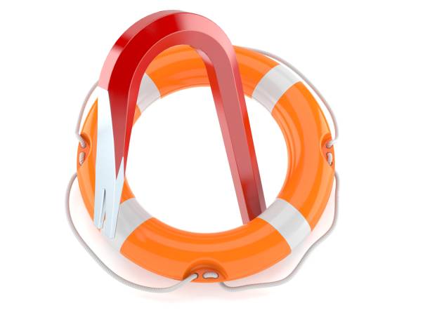 istock Crowbar with life buoy 1294108412