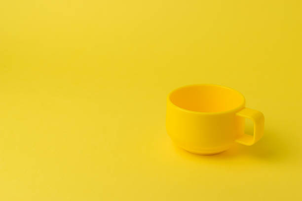 istock Bright yellow circle on a bright yellow background. 1294131600