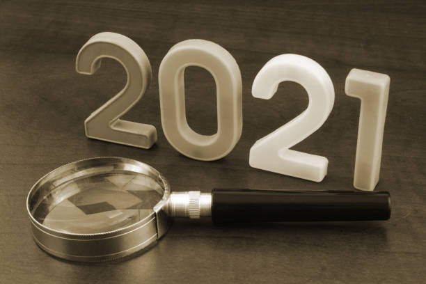 istock Review events in year 2021 concept. 1294132545