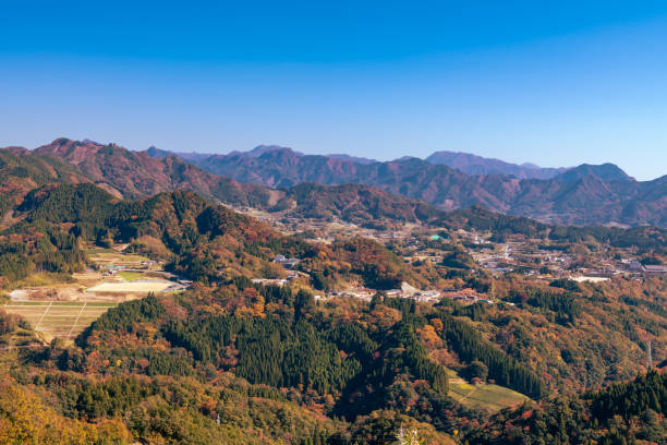 istock Superb view from Kunimigaoka in autumn 1294148418