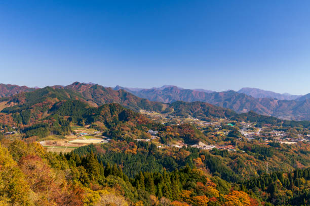 istock Superb view from Kunimigaoka in autumn 1294149108