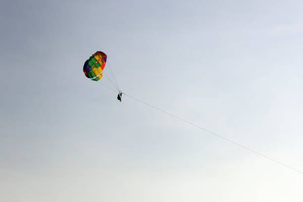 istock Parasailing extreme sport 1294150295