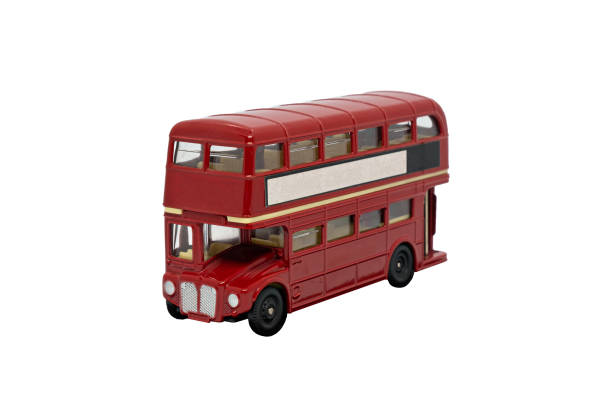 istock famous red traditional London bus isolated over white 1294158507