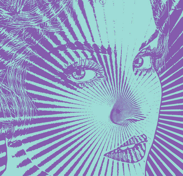 istock Close up of woman's eyes and face 1294160530
