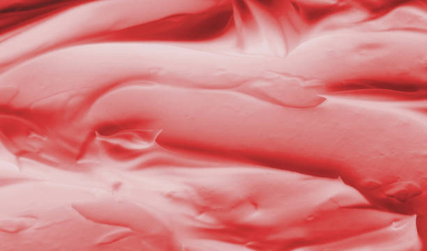 istock texture of red cream foam 1294161147