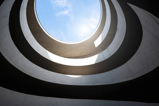 istock Modern driveway in a parking garage in Leipzig, Germany 1294163691
