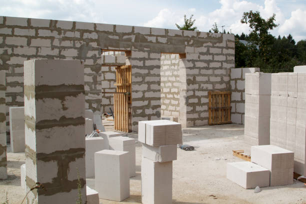 istock interior of a country house under construction. Site on which th 1294163699