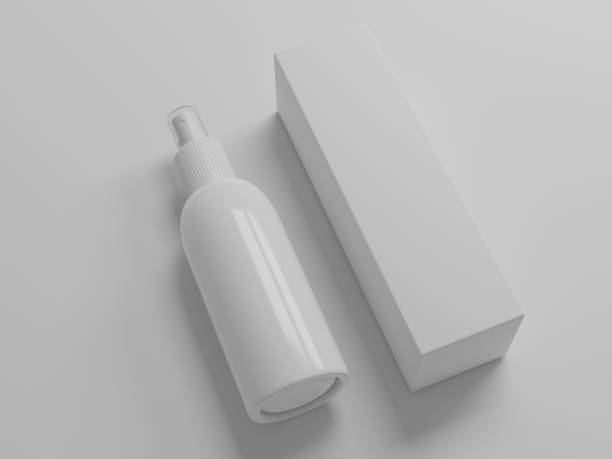istock 3d rendering of hand cleaner for covid disinfection, mockups 1294166647