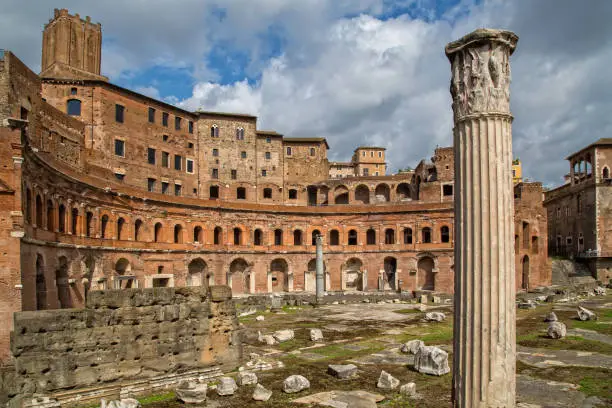 The Markets of Trajan are an extended and articulated complex of buildings from Roman times in the city of Rome, Italy